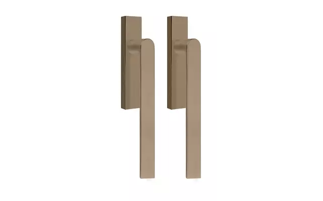 Hefschuifdeurbeslag PVD licht brons Arc Piet Boon PBA230PA Blind